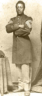 Sergeant major Lewis Douglass